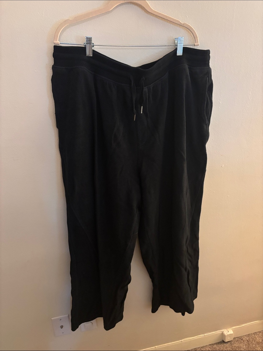 Aerie Soft Landing Trouser Black XXL